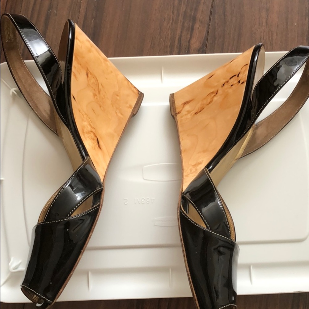 Prada Open Toe Wedge - image 2